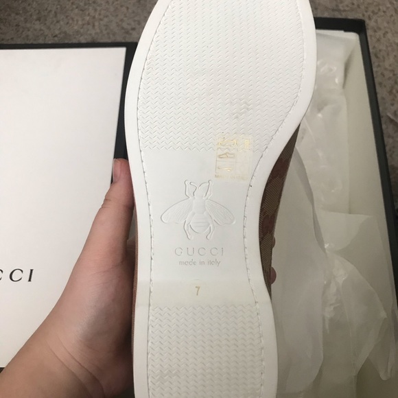 gucci gg canvas boat shoe - Picture 5 of 9